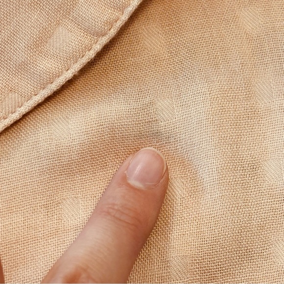 NWT Roolee Jessica Robertson Pink Short Sleeve Blouse Collar Size Small S - Picture 3 of 6